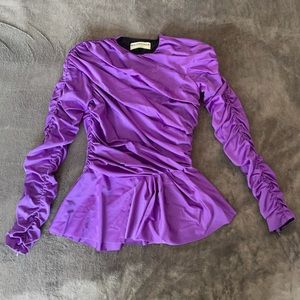 Purple Balenciaga Top